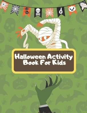 Cover for Dotfun Press · Halloween Activity Book For Kids (Pocketbok) (2020)