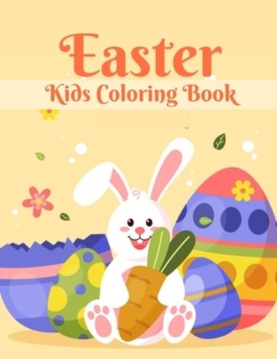 Cover for Salf Dill · Easter Kids Coloring Book (Paperback Book) (2021)