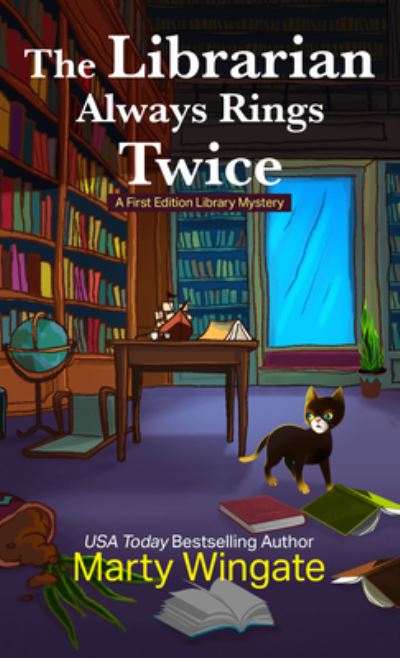 Cover for Marty Wingate · Librarian Always Rings Twice (Book) (2022)