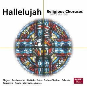 Cover for Aa.vv. · Hallelujah/ Religious Choruses and Arias (CD) (1991)