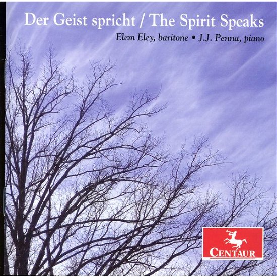 Der Geis Spricht / Spirit Speaks - Schubert / Eley / Penna - Musiikki - Centaur - 0044747328126 - tiistai 29. lokakuuta 2013