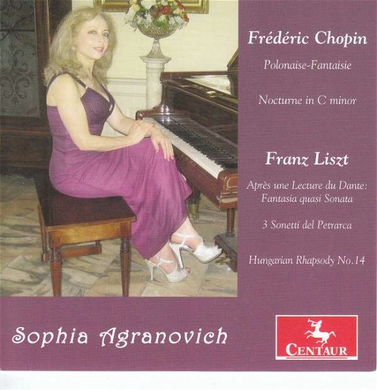 Piano Works - Sophia Agranovich - Musik - CENTAUR - 0044747360126 - 6. april 2018