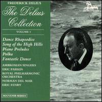 Cover for Frederick Delius · Frederick Delius - Collection Vol.1: Dance Rhapsodies, Piano Preludes, Polka.. (CD)
