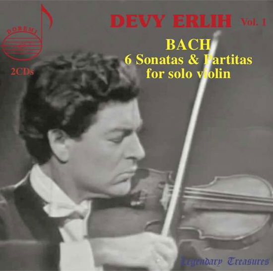 6 Sonatas & Partitas for Solo Violin - Bach,j.s. / Erlih - Musikk - DOREMI - 0061297806126 - 21. september 2018