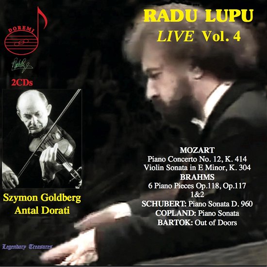 Cover for Bartok / Brahms / Cleveland Orchestra · Radu Lupu Live Vol. 4 (CD) (2024)
