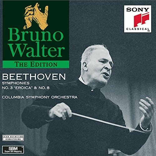 Cover for Beethoven / Walter / Columbia Symphony · Symphonies 3 &amp; 8 (CD) (1995)