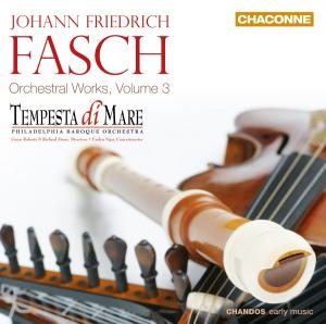 Orchestral Works Vol.3 - J.F. Fasch - Música - CHANDOS - 0095115079126 - 26 de septiembre de 2012