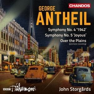 Cover for Bbc Philharmonic / Storgards · Antheil / Orchestral Wrks - Vol 1 (CD) (2017)