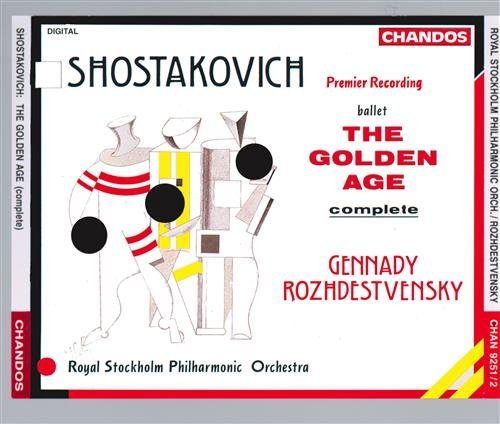 Golden Age - D. Schostakovich - Musik - CHANDOS - 0095115925126 - 28. marts 1994