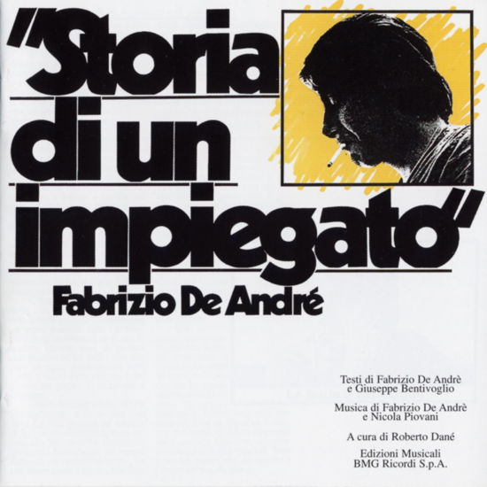 Cover for Fabrizio De André · Storia Di Un Impiegato (CD) (2024)