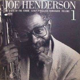 Cover for Joe Henderson · State Of The Tenor: Live At The Village Vanguard Vol. 1 (LP) (2016)