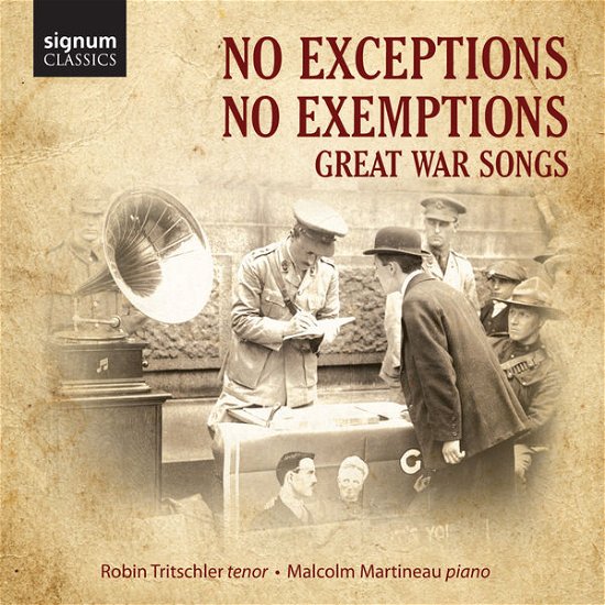 Cover for Robin Tritschler · No Exceptions No Exemptions (CD) (2014)