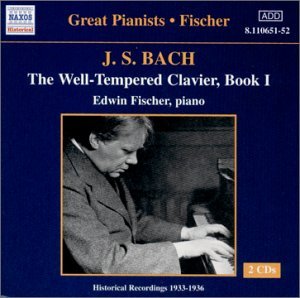 Cover for Johann Sebastian Bach · Great Pianists-Edwin Fisc (CD) (2000)