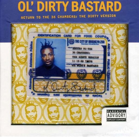 Cover for Ol' Dirty Bastard · Return to the 36 Chambers (CD) [Remastered, Special edition] (2011)