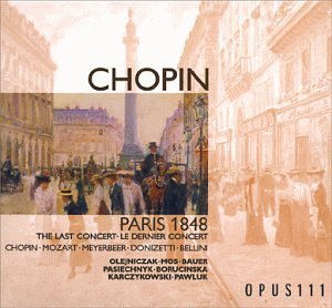 Cover for Frederic Chopin · 1848 Concert in Paris (CD) (1999)