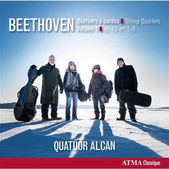 String Quartets Op.18 No.1-6 - Ludwig Van Beethoven - Musiikki - ATMA CLASSIQUE - 0722056249126 - tiistai 11. marraskuuta 2014