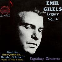 Cover for Gilels · Emil Gilels Legacy Vol. 4 (CD) (2018)