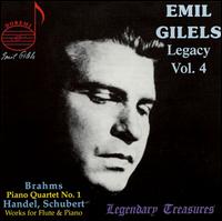 Legacy 4 - Emil Gilels - Music - DOREMI - 0723724019126 - March 6, 2001