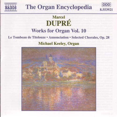 Cover for Dupre / Keeley · Organ Encyclopedia: Works for Organ 10 (CD) (2000)