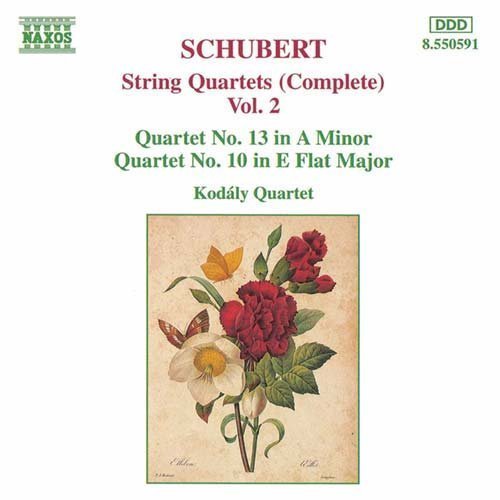 String Quartets Vol. 2 - Franz Schubert - Musikk - NAXOS - 0730099559126 - 10. desember 1997