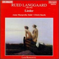 Cover for Langaard / Staerk / Dahl · Lieder (CD) (1996)