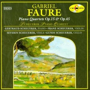 Piano Quartets 1 & 2 - Faure - Musik - Koch - 0741952423126 - 13. oktober 1997