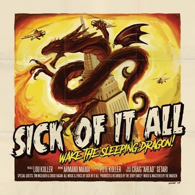 Cover for Sick of It All · Wake the Sleeping Dragon (CD) (2018)