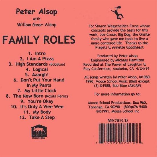 Family Roles - Peter Alsop - Musik - Moose School Inc. - 0756372070126 - 1991