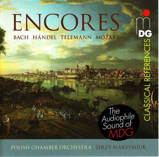 Cover for Maksymiuk / Polish Chamber Orchestra · Encores by Mozart Handel Telemann, J.s. and Bach (CD) (2016)