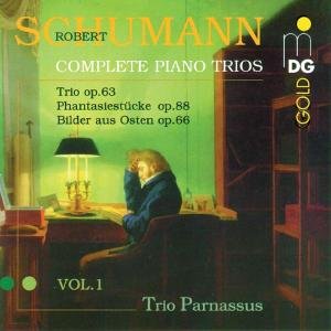 Complete Piano Trios 1 - Schumann / Trio Parnassus - Musik - MDG - 0760623092126 - 19. oktober 1999