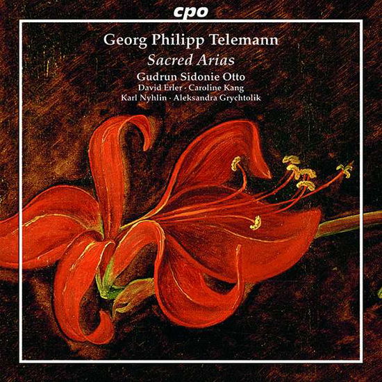 Georg Philipp Telemann: Sacred Arias - Telemann / Grychtolik / Otto - Musiikki - CPO - 0761203509126 - perjantai 1. syyskuuta 2017