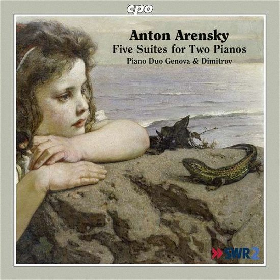 Arenskyfive Suites For Two Pianos - Piano Duo Genova & Dimitrov - Musiikki - CPO - 0761203765126 - maanantai 30. heinäkuuta 2012