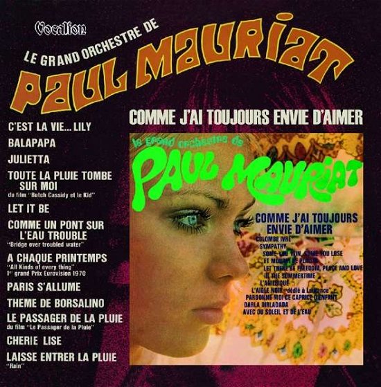 Cover for Paul Mauriat · C'est La Vie Lily / Comme J'ai Toujours Envie D'aimer (CD) (2016)