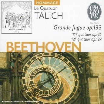 Cover for Alich Quartett · Beethoven: Great Fugue Op. 133 Quartets 11 Op. 95 And 12 Op. 127 (CD)