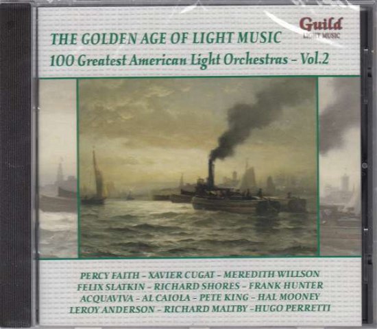 Cover for 100 Greatest American Light Orchestras Vol. 2 (CD) (2015)
