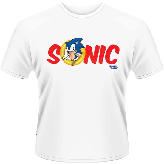 Cover for Sonic the Hedgehog · Logo (T-shirt) [size S] (2015)
