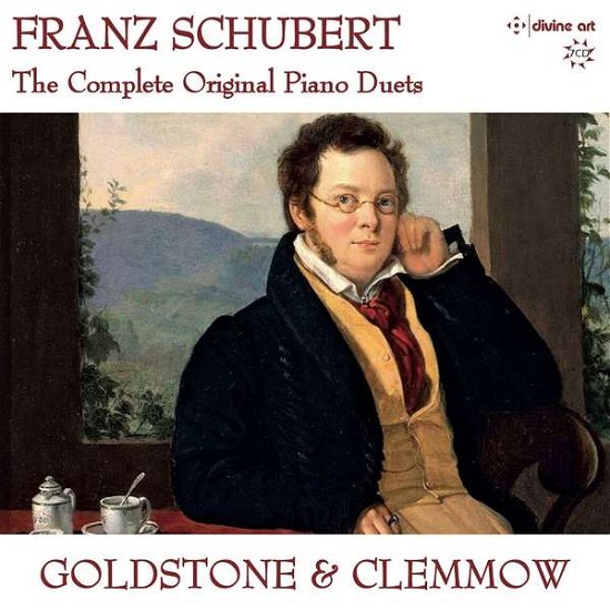 Cover for Goldstone / Clemmow · Schubert / Complete Piano Duets (CD) (2017)