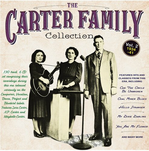 Carter Family Collection: Vol. 2 1935-41 - Carter Family - Música - ACROBAT - 0824046601126 - 9 de diciembre de 2022