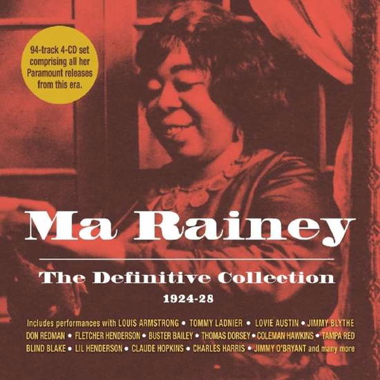 The Definitive Collection 1924-28 - Ma Rainey - Musiikki - ACROBAT - 0824046713126 - perjantai 7. joulukuuta 2018