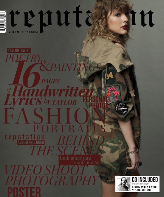 reputation (Magazine Edition Vol 2) - Taylor Swift - Libros -  - 0843930033126 - 10 de noviembre de 2017