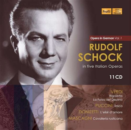 Cover for Donizetti / Schock · Five Italian Operas 1 (CD) (2020)