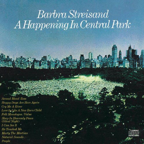 Cover for Barbra Streisand · Happening in Central Park (CD) (2008)