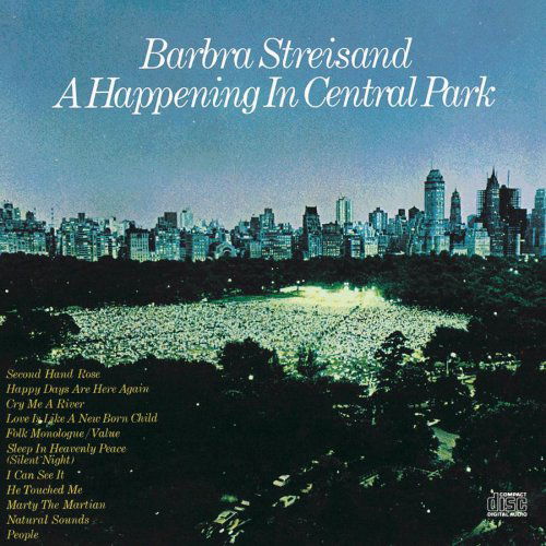 Cover for Barbra Streisand · Happening In Central Park (CD) (2008)