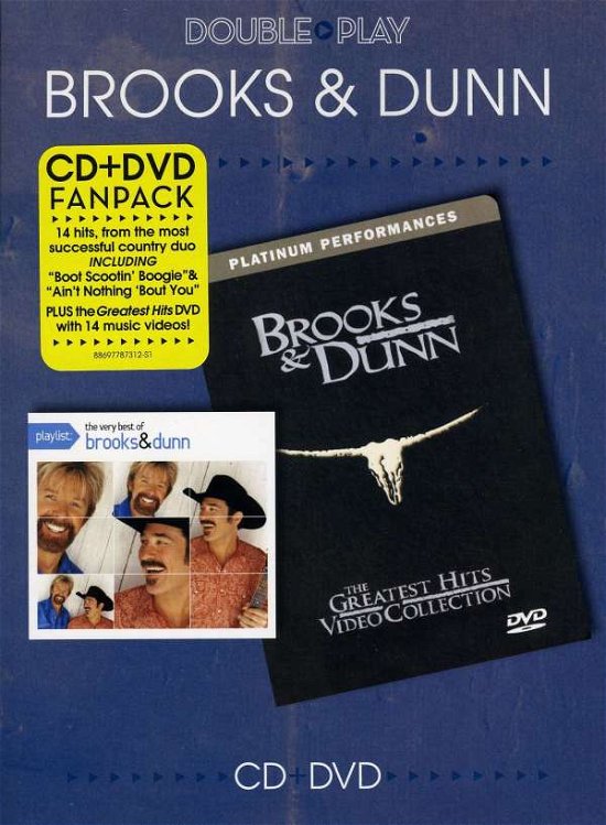Cover for Brooks &amp; Dunn · Double Play (DVD/CD) (2010)