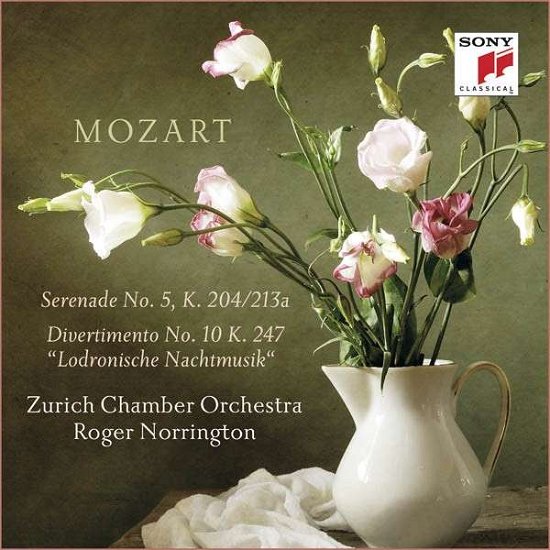 Cover for Mozart Wolfgang Amadeus · Norrington Roger - Zuercher Kammerorcherster - Serenade No 5 - Divertimento No 10 (CD) (2014)