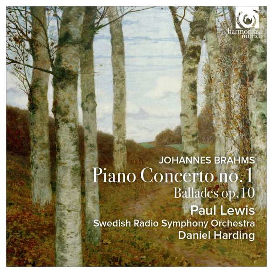 Brahms Piano Concerto No. 1 - Lewis, Paul / Daniel Harding - Muziek - HARMONIA MUNDI - 3149020219126 - 17 februari 2017