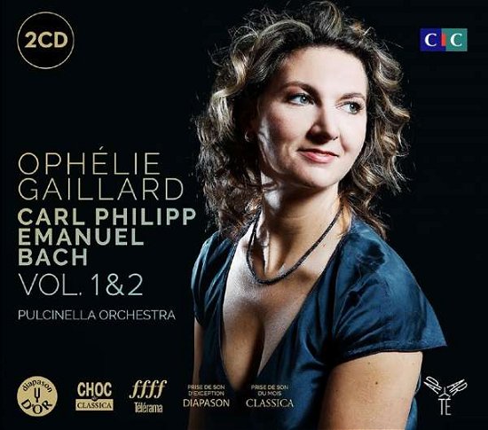 Cover for C.P.E. Bach · Vol.1 &amp; 2 (CD) (2016)