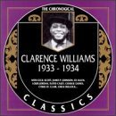 Cover for Clarence Williams · 1933-1934 (CD) (1996)