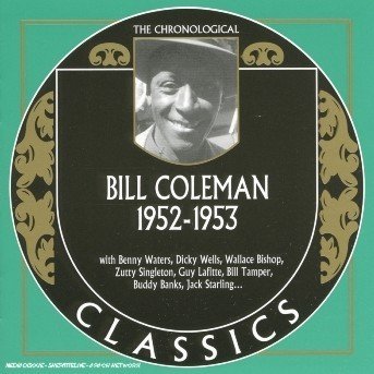 Cover for Bill Coleman · 1952-1953 (CD) (2005)