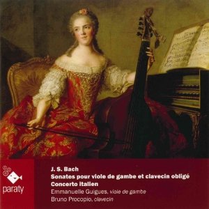 Cover for Johann Sebastian Bach · Sonates Pour Viole De Gambe et Clavecin Oblige (CD) [Digipak] (2008)